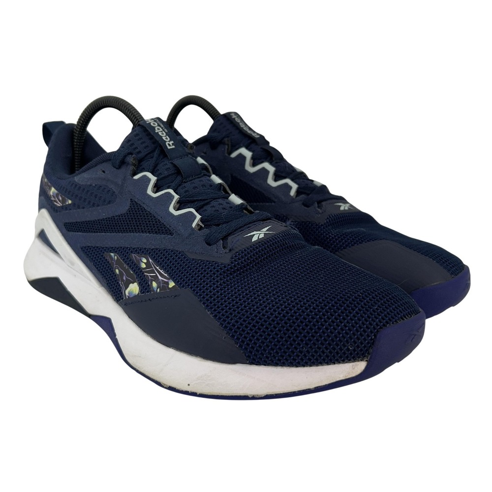 Reebok Nanoflex V2 TR 2.0 Shoes Womens Size 10 Floral Training Sneakers GY6222